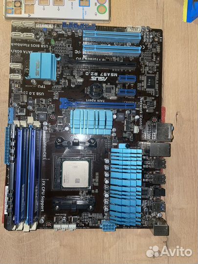 Материнская плата с процессором fx8300 озу 16 gb