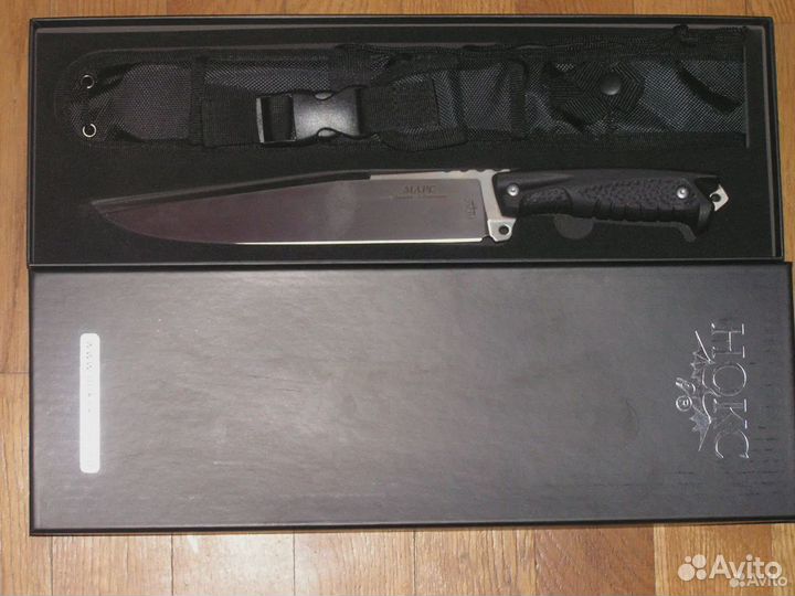 Нож Марс Нокс 608-101821. Сталь D2/AUS8