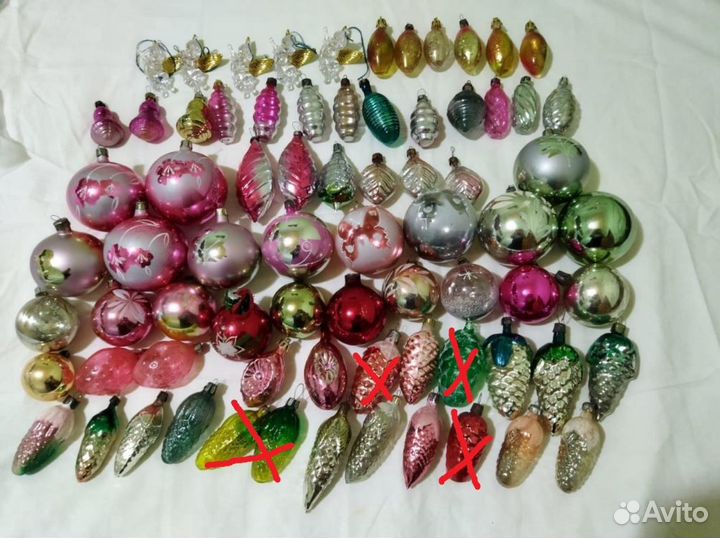 Елочные игрушки СССР