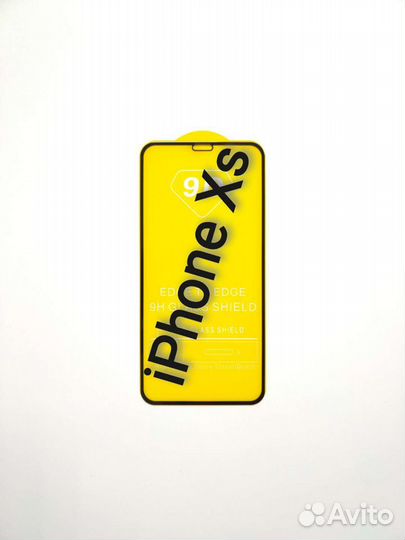 Защитное стекло на iPhone 11 Pro/X/Xs + установка
