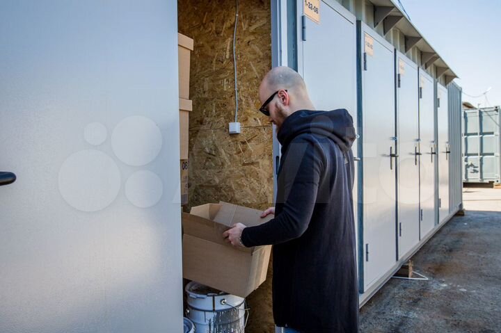 Аренда склада для хранения вещей, 3 м² (Контейнер)