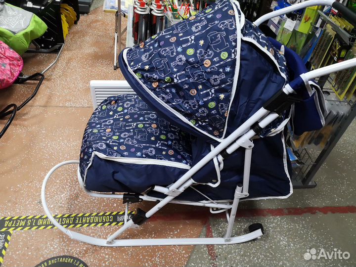 Санки-коляска