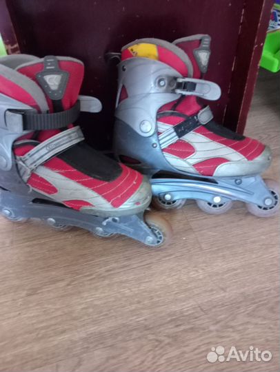 Коньки роликовые раздвижные