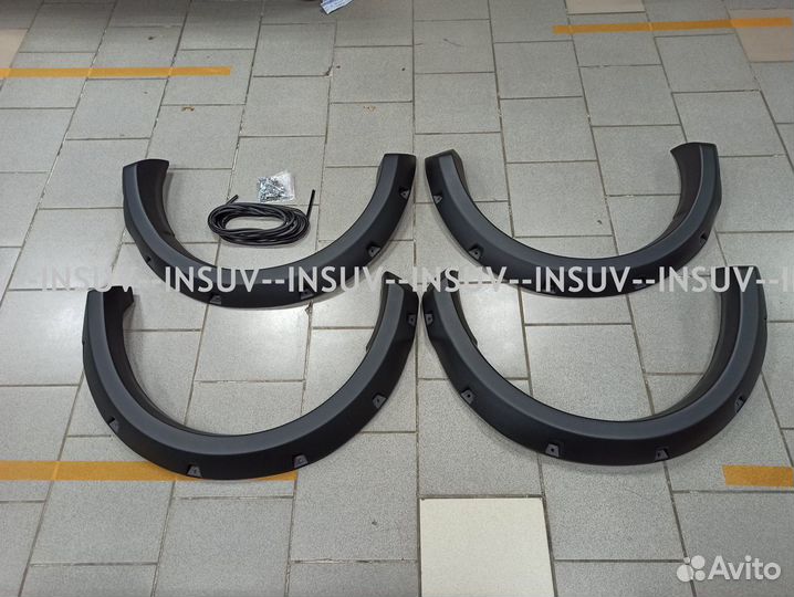 Силовые расширители арок lldpe Нива Урбан 3Д