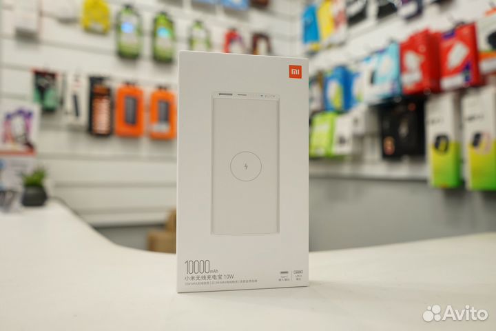 Xiaomi Mi Wireless Power Bank, 10000 mAh, White