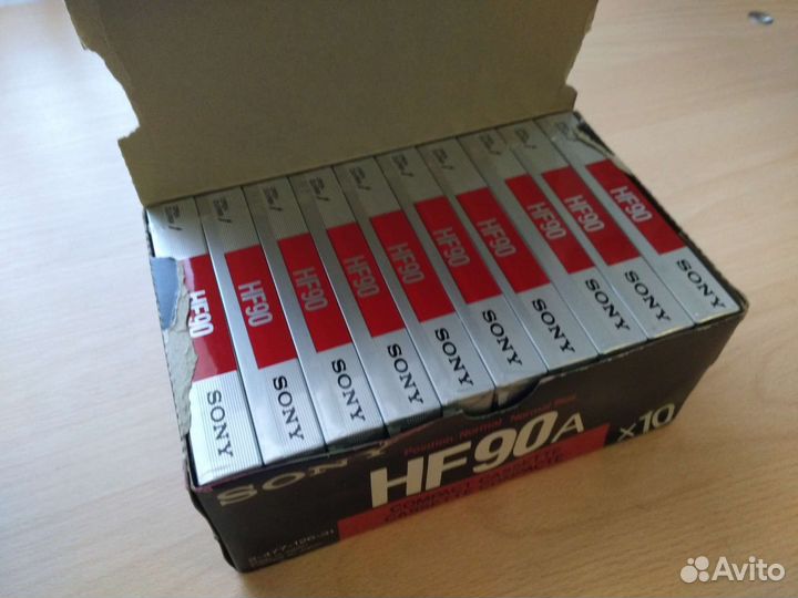 Sony HF90A Japan 10 шт Аудиокассеты Аудио Кассеты