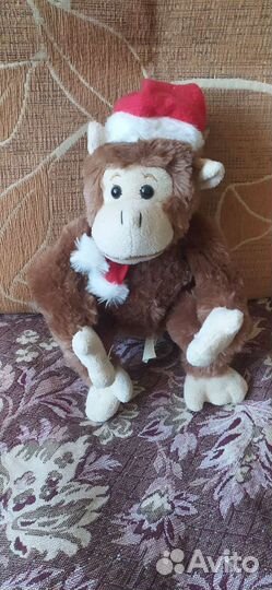 Мягкие игрушки Мишка Тедди и Обезьянка