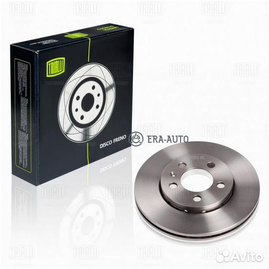 Trialli DF180105 Диск торм. для а/м VW Polo Sedan (RUS) (10) 1ZE/1ZG перед. d256 (DF 180105)