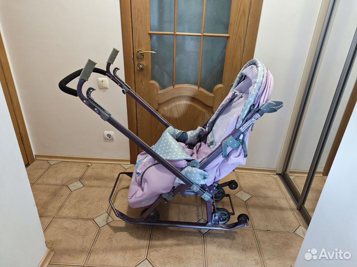 Детские санки коляска бу