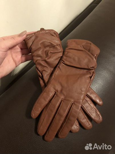 Перчатки нат. кожа