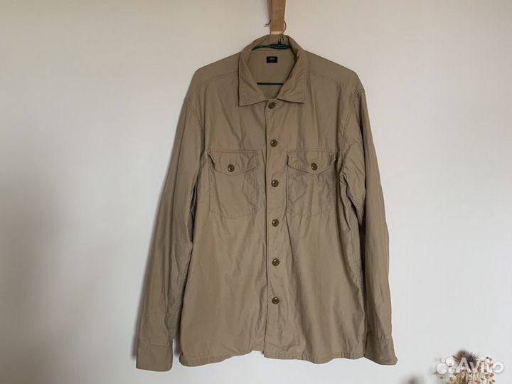 Милитари рубашка Uniqlo