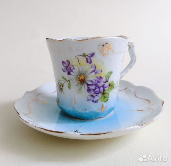 Антикварная чайная пара