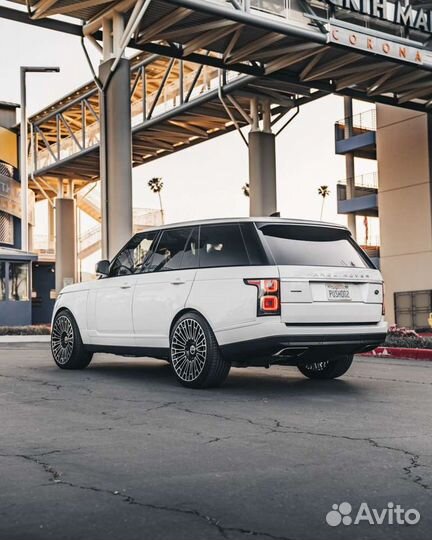 Кованые диски R23 на Land Rover Range Rover