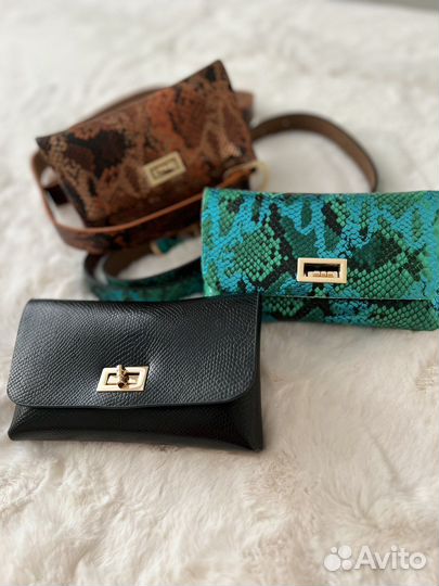 Сумка поясная женская