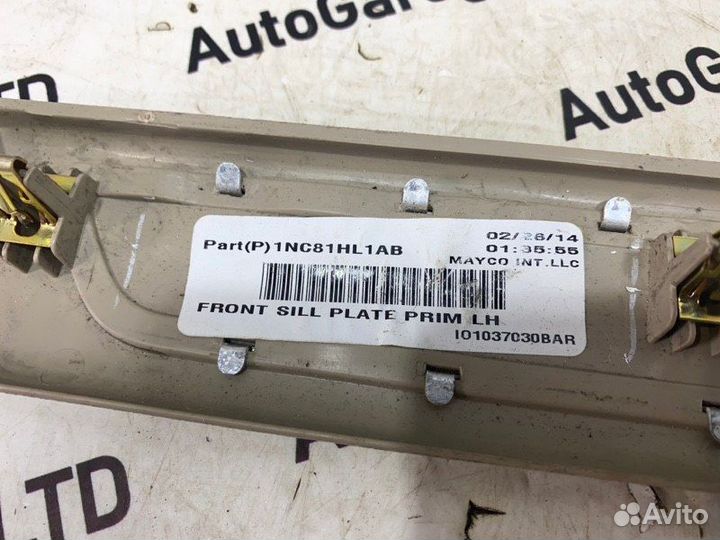 Накладка на порог передняя левая Jeep Grand