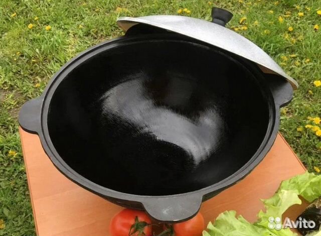 Казан 16л с крышкой