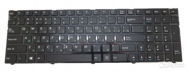 Клавиатура для ноутбука DNS Pegatron C15, C15B, C1