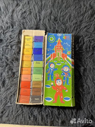 Спутник Краски акварельные П О Ленбытхим