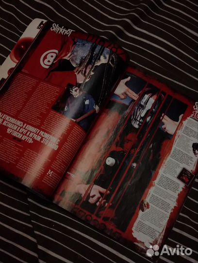 Журнал Metal Hammer Slipknot 2011 год