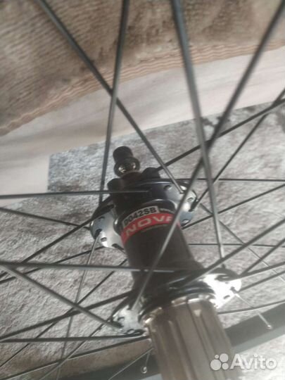 Обод dartmoor 26 и диск в сборе на промах novatec