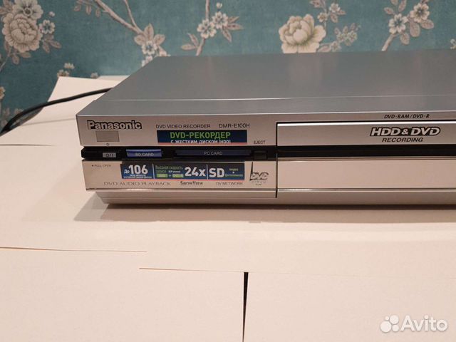 Dvd hdd рекордер DMR-E100H Panasonic