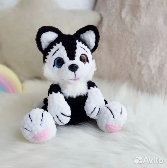 Вязанный Щенок