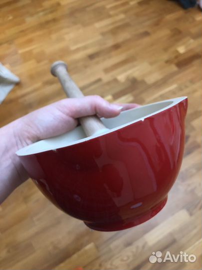 Ступка с пестиком Emile Henry оригинал