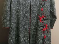 Платье с веткой сакуры р.50