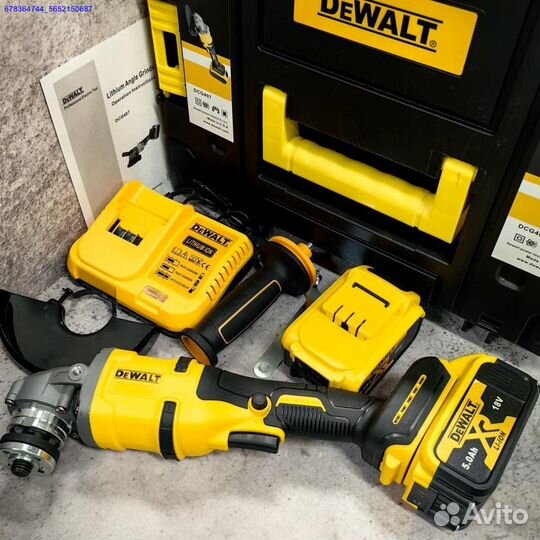 Ушм Болгарка dewalt аккумуляторная диск 125 мм