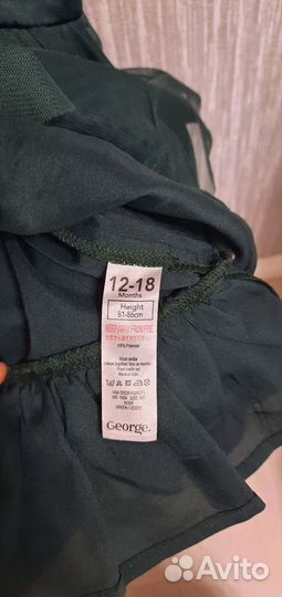 Платье для девочки 86