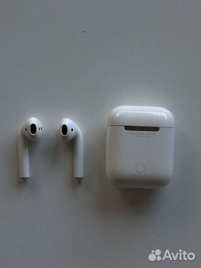 Беспроводные наушники apple airpods 2