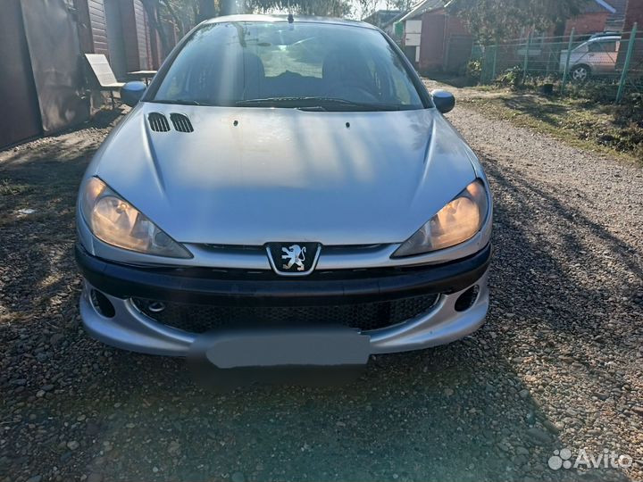 Peugeot 206 1.4 МТ, 2007, 262 000 км