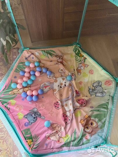 Большой детский манеж