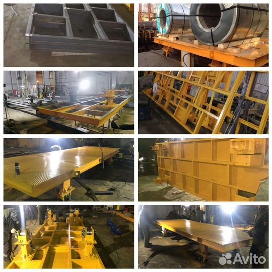 Рельсовая тележка с мотор редукторами и д/к