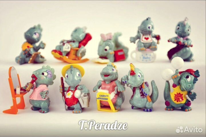 Серия Дино семейные и другие серии из киндеров