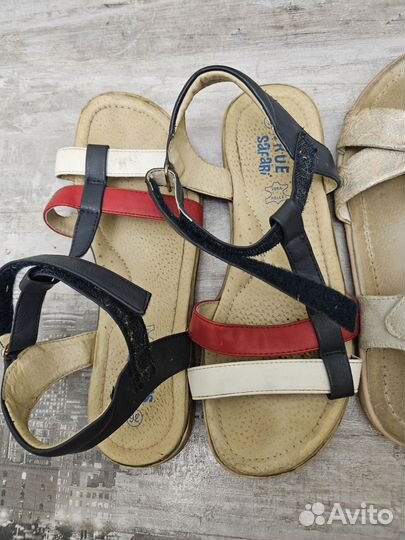 Сандалии, босоножки для девочки 35-36 кожа