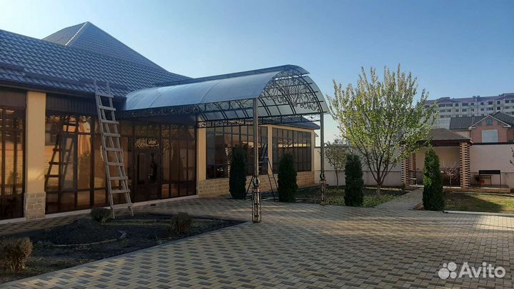 Ворота перила навесы