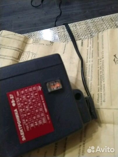 Фотовспышка Электроника фэ-27 на фотоаппарат