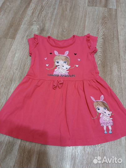 Платье для девочки 86 92