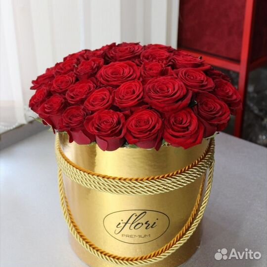 Цветы в коробке