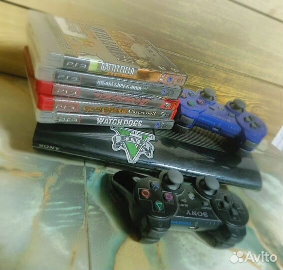 Игровая приставка ps3 slim 500 gb