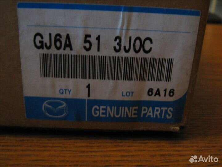 Mazda 6 Фонарь крышки багажника левый Новый