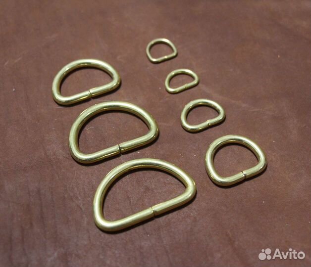 Пряжка для ремня D-образная