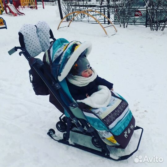 Коляска санки