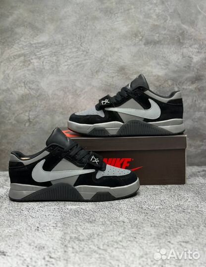 Кроссовки nike air jordan 1 travis scott cut the c