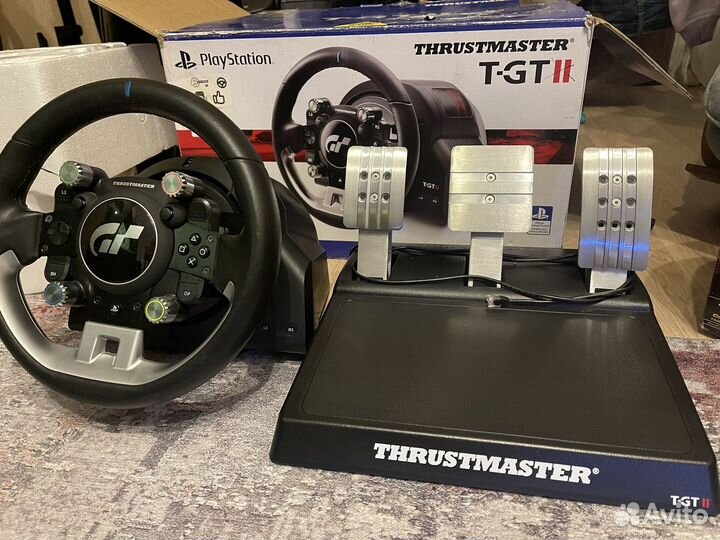 Руль thrustmaster t-gt