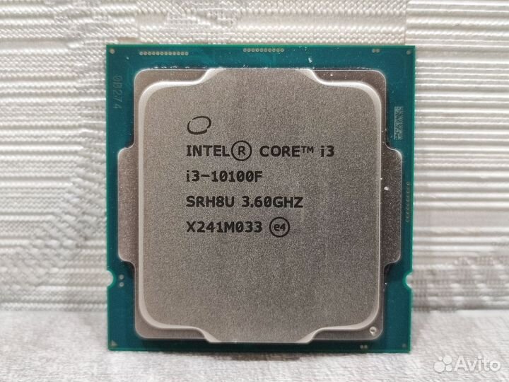 Intel core i3 10100f гарантия