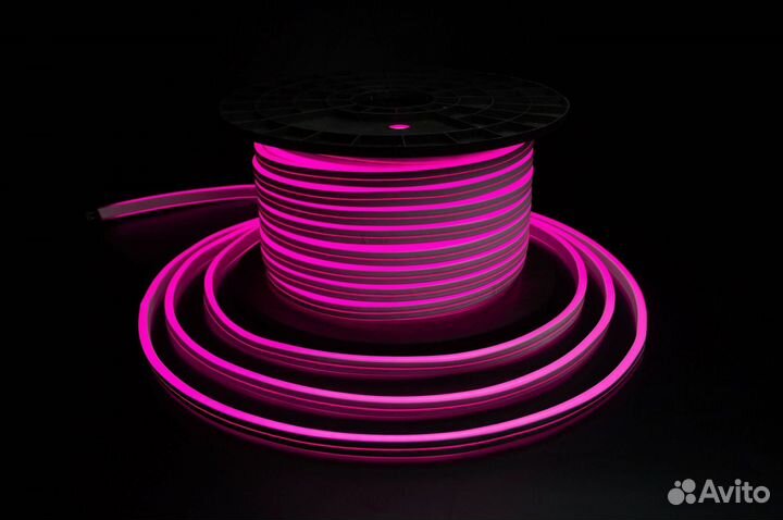 Гибкий неон на фасад в наличии
