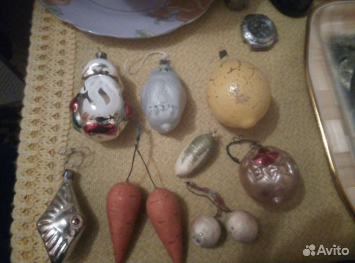 Елочные игрушки.ссср.1950-1970 г