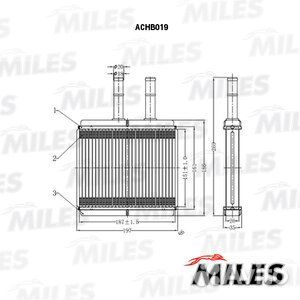 Радиатор отопителя (печки) для chevrolet aveo